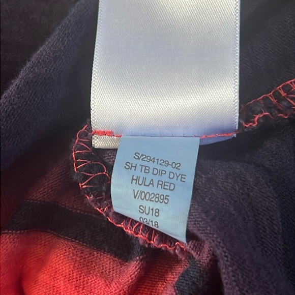 Gap Dip Dyed Ombré Striped Short Sleeve Tee - Picture 6 of 7